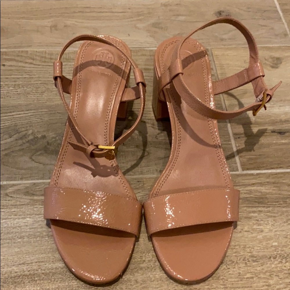 Tory Burch Stacked Heel Sandal